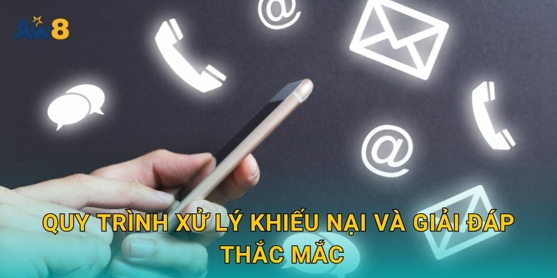 Quy trình xử lý khiếu nại và giải đáp thắc mắc